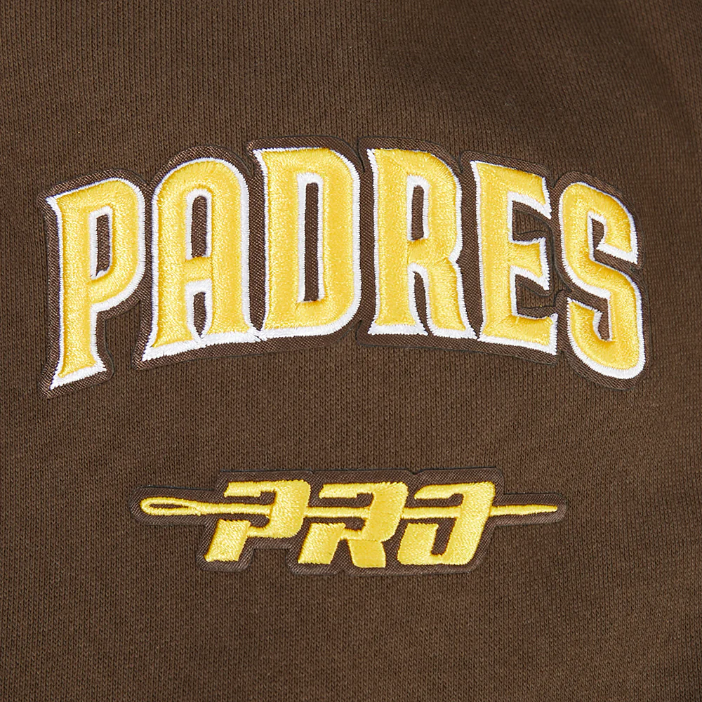 MLB SAN DIEGO PADRES CITY ARCH MEN'S FLC CREWNECK (BROWN) - Image 7