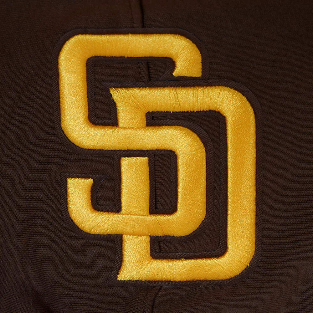 MLB SAN DIEGO PADRES CITY ARCH MEN'S FLC PO HOODIE (BROWN) - Image 9