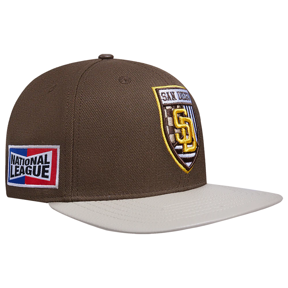 MLB SAN DIEGO PADRES FAST LANE STRAPBACK HAT (BROWN) - Image 5