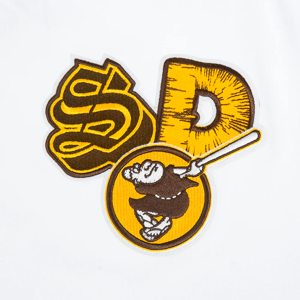 MLB SAN DIEGO PADRES CITY RANSOM WOMEN'S SJ BOXY TEE (WHITE) - Image 6