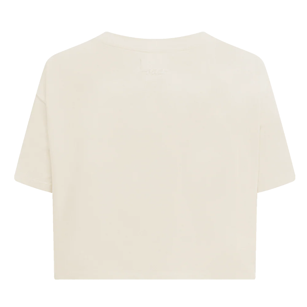MLB SAN DIEGO PADRES NEUTRAL WOMEN'S BOXY TOP (EGGSHELL) - Image 3