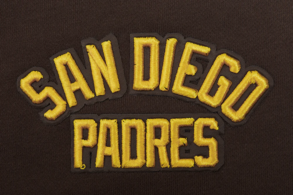 MLB SAN DIEGO PADRES CITY CENTRIC WOMEN'S FLEECE CREWNECK (BROWN) - Image 6
