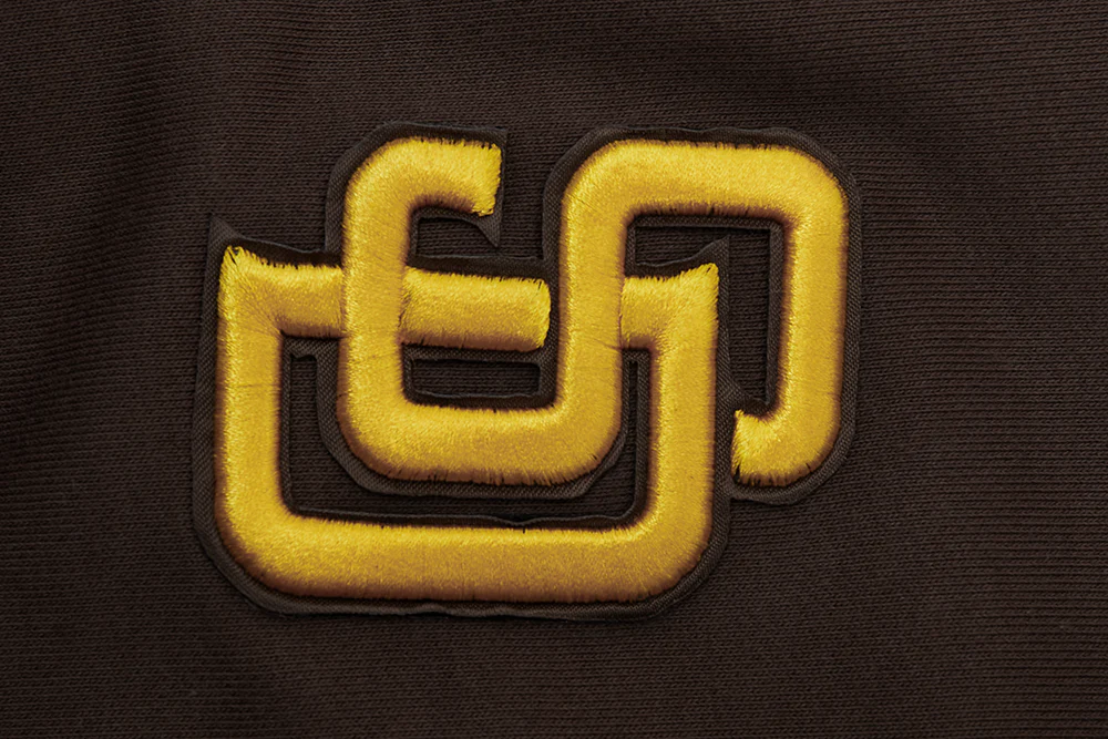 MLB SAN DIEGO PADRES CITY CENTRIC WOMEN'S FLEECE CREWNECK (BROWN) - Image 7