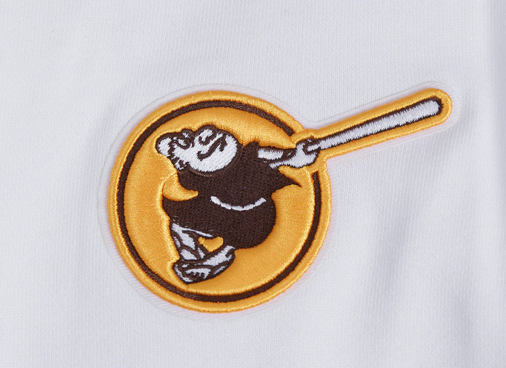 MLB SAN DIEGO PADRES CLASSIC WOMEN'S CREWNECK (WHITE) - Image 6