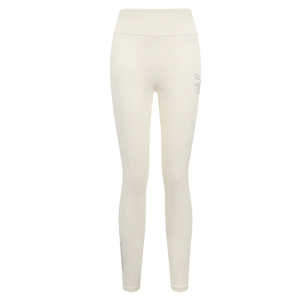 MLB SAN DIEGO PADRES NEUTRAL WOMEN'S JERSEY LEGGING (EGGSHELL) - Image 2