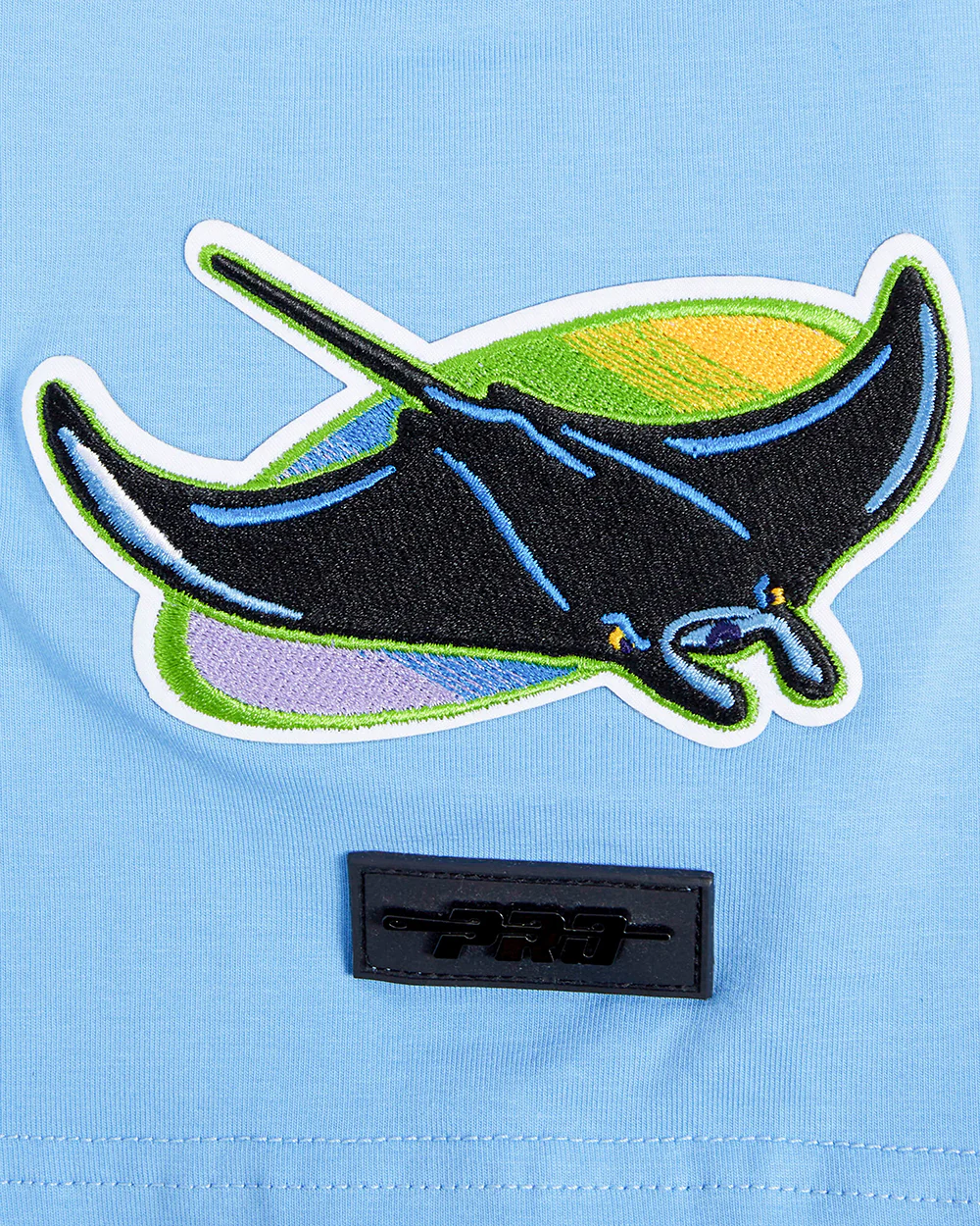 MLB TAMPA BAY RAYS SCRIPT TAIL MEN'S TOPS (UNIVERSITY BLUE) - Image 6