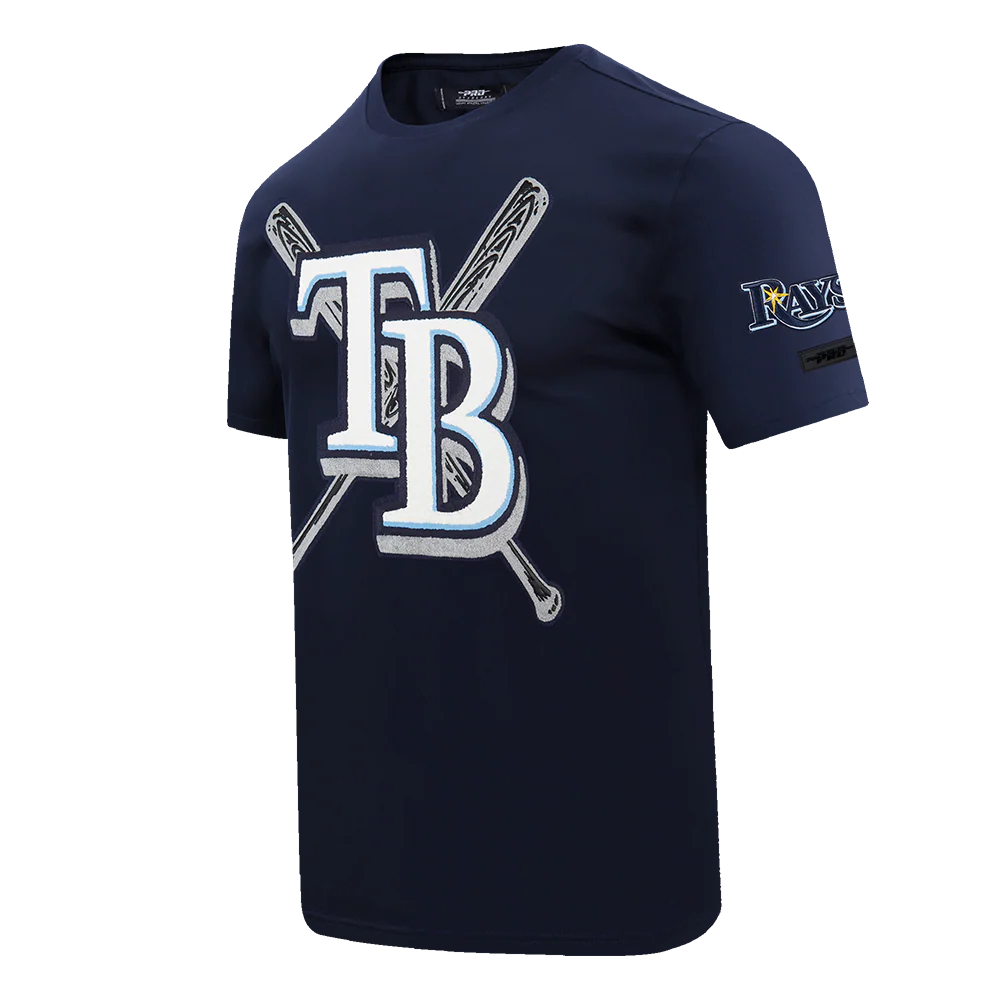 MLB TAMPA BAY RAYS MASHUP MEN'S TOP (MIDNIGHT NAVY) - Image 2