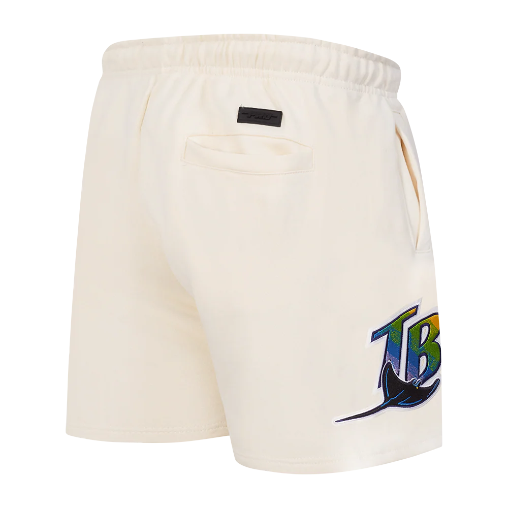 MLB TAMPA DEVIL RAYS RETRO CLASSIC MEN'S SHORT (EGGSHELL) - Image 3