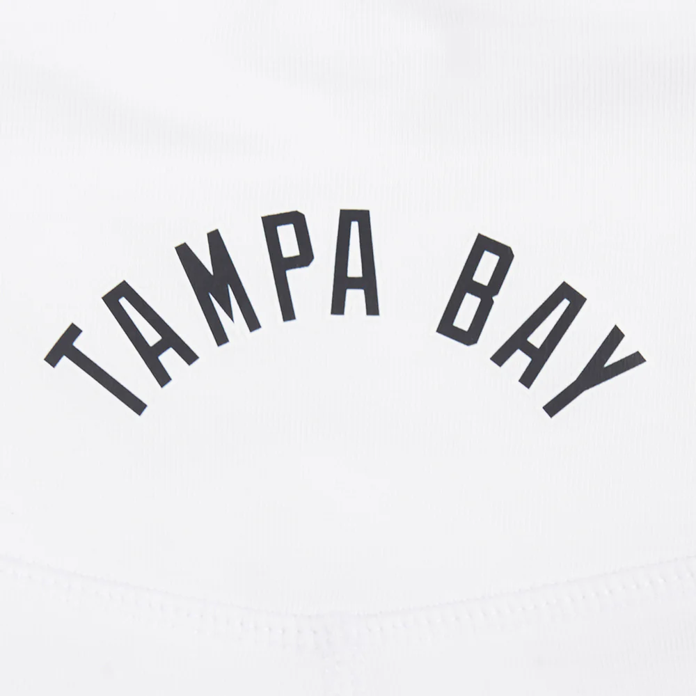 MLB TAMPA BAY RAYS CLASSIC WOMEN'S COTTON BIKE SHORT (WHITE) - Image 7