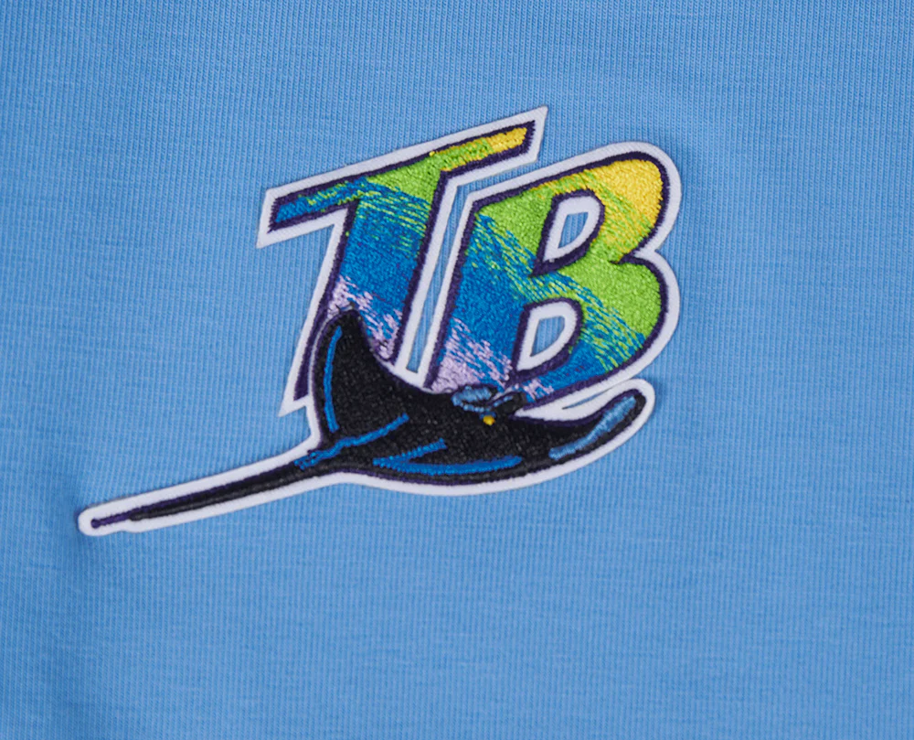 MLB TAMPA BAY RAYS RETRO CLASSIC WOMEN'S JERSEY LEGGING (UNIVERSITY BLUE) - Image 5