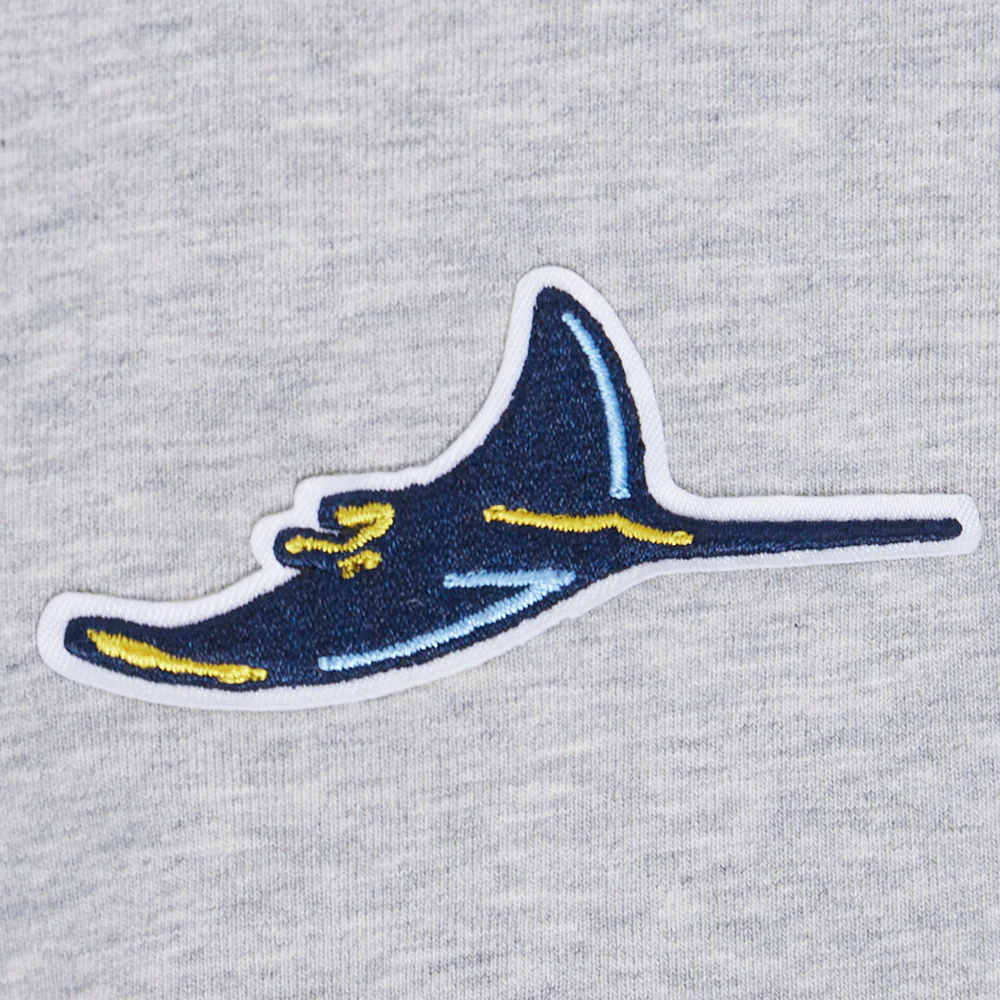 MLB TAMPA BAY RAYS CLASSIC WOMEN'S JERSEY LEGGING (HEATHER GREY) - Image 7