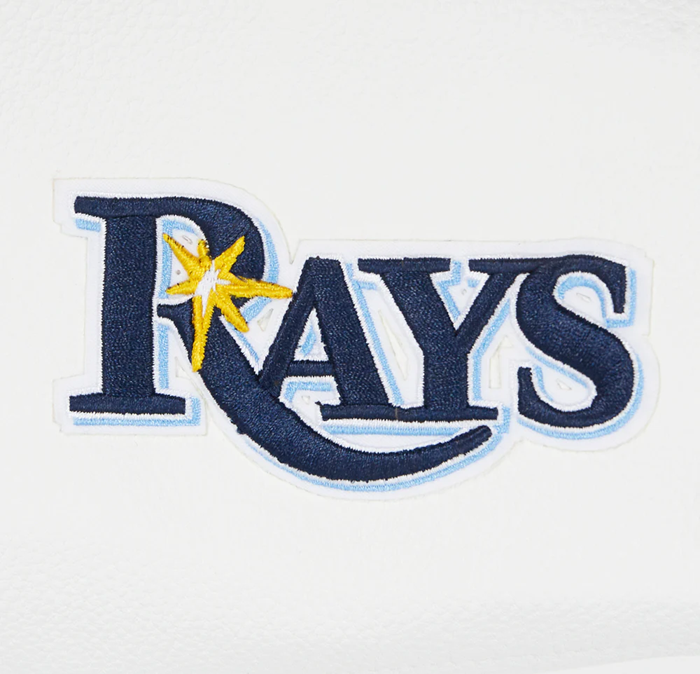MLB TAMPA BAY RAYS CLASSIC WOMEN'S WOOL VARSITY JACKET (MIDNIGHT NAVY/WHITE) - Image 8