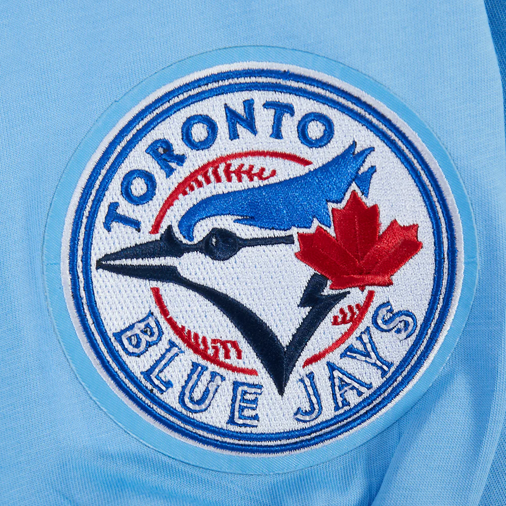 MLB TORONTO BLUE JAYS WINGSPAN MEN'S DROP SHOULDER LS TEE (UNIVERSITY BLUE) - Image 7