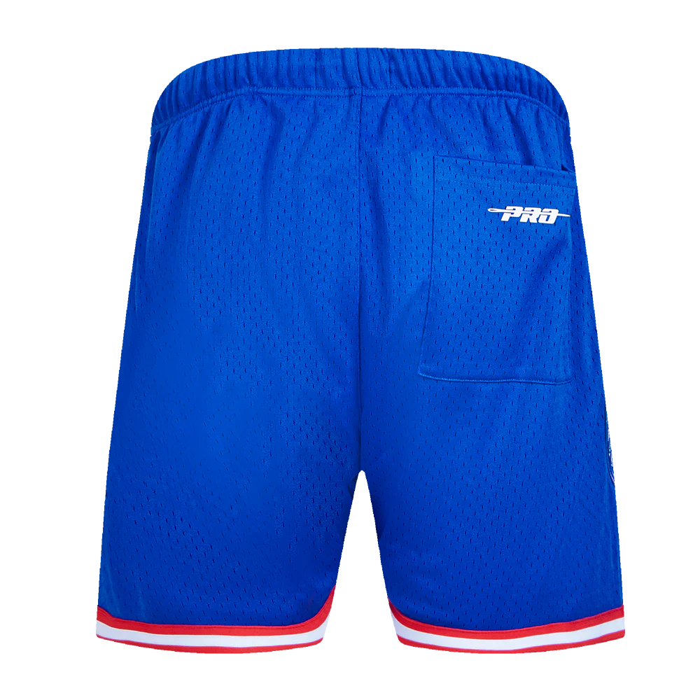 MLB TORONTO BLUE JAYS CLASSIC MESH MEN'S SHORT (ROYAL BLUE/RED) - Image 3