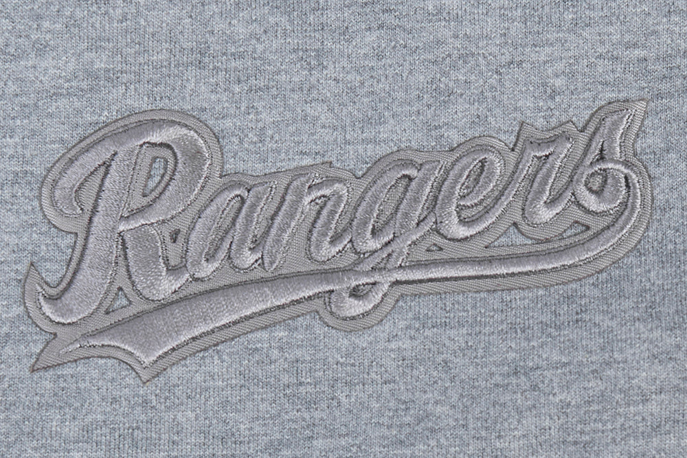 MLB TEXAS RANGERS NEUTRAL MEN'S DROP SHOULDER TOP (DARK HEATHER GRAY) - Image 7