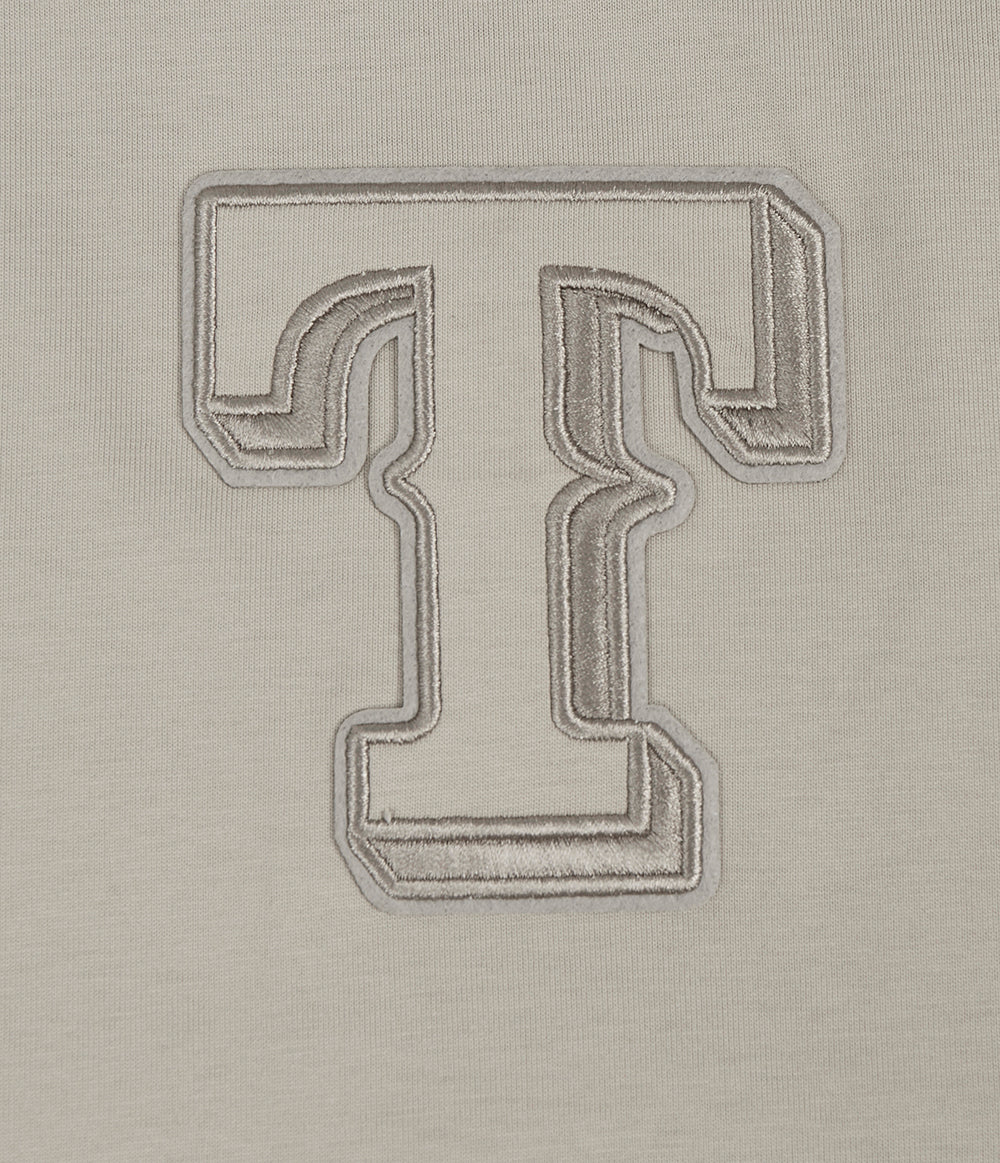 MLB TEXAS RANGERS NEUTRAL MEN'S DROP SHOULDER TOP (TAUPE) - Image 5