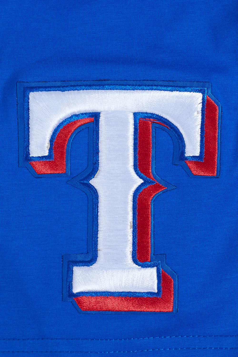 MLB TEXAS RANGERS CLASSIC CHENILLE MEN'S TOP (ROYAL BLUE) - Image 6
