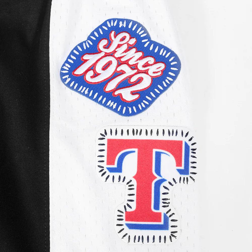 MLB TEXAS RANGERS DIY PICK STITCH MEN'S DK 2.0 SHORT (BLACK) - Image 8