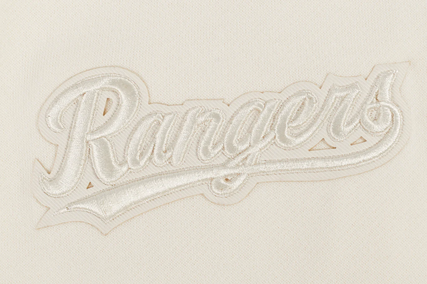 MLB TEXAS RANGERS NEUTRAL MEN'S DROP SHOULDER PULLOVER HOODIE (EGGSHELL) - Image 6