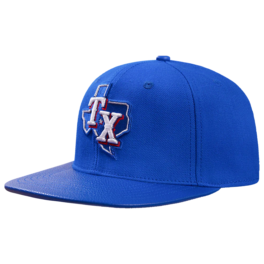 MLB TEXAS RANGERS SCRIPT TAIL WOOL STRAPBACK (ROYAL BLUE) - Image 3