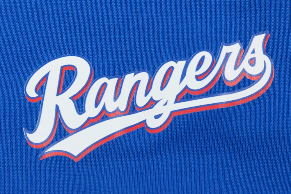 MLB TEXAS RANGERS CLASSIC WOMEN'S COTTON BIKE SHORT (ROYAL BLUE) - Image 6