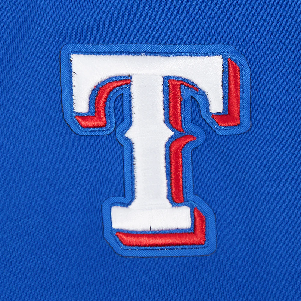 MLB TEXAS RANGERS CLASSIC WOMEN'S COTTON BIKE SHORT (ROYAL BLUE) - Image 7