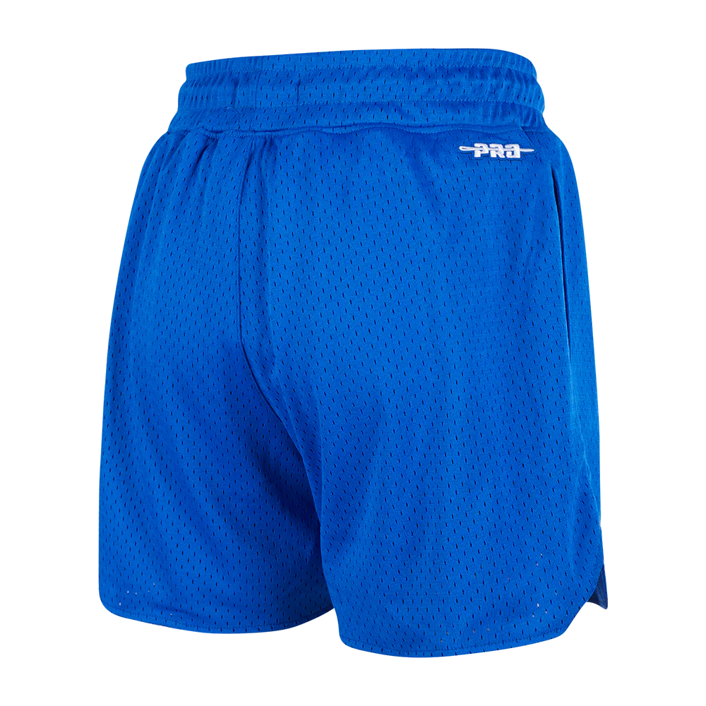 MLB TEXAS RANGERS CITY RANSOM WOMEN'S MESH BASKETBALL SHORT (ROYAL BLUE) - Image 5