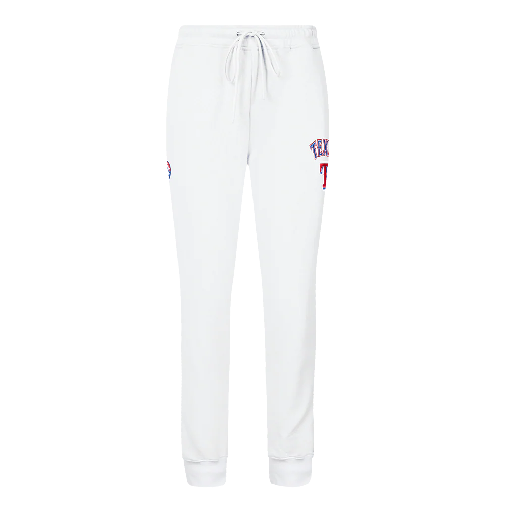 MLB TEXAS RANGERS CLASSIC WOMEN'S FLEECE SWEATPANT (WHITE) - Image 2
