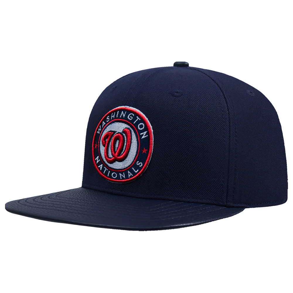 MLB WASHINGTON NATIONALS SCRIPT TAIL WOOL STRAPBACK (MIDNIGHT NAVY) - Image 2