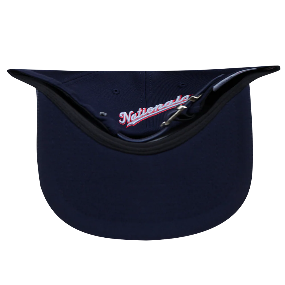 MLB WASHINGTON NATIONALS SCRIPT TAIL WOOL STRAPBACK (MIDNIGHT NAVY) - Image 7