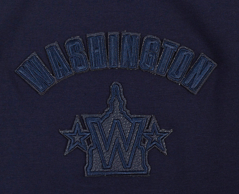 MLB WASHINGTON NATIONALS TRIPLE TONAL RELAXED FIT WOMEN'S RACERBACK (MIDNIGHT NAVY) - Image 5