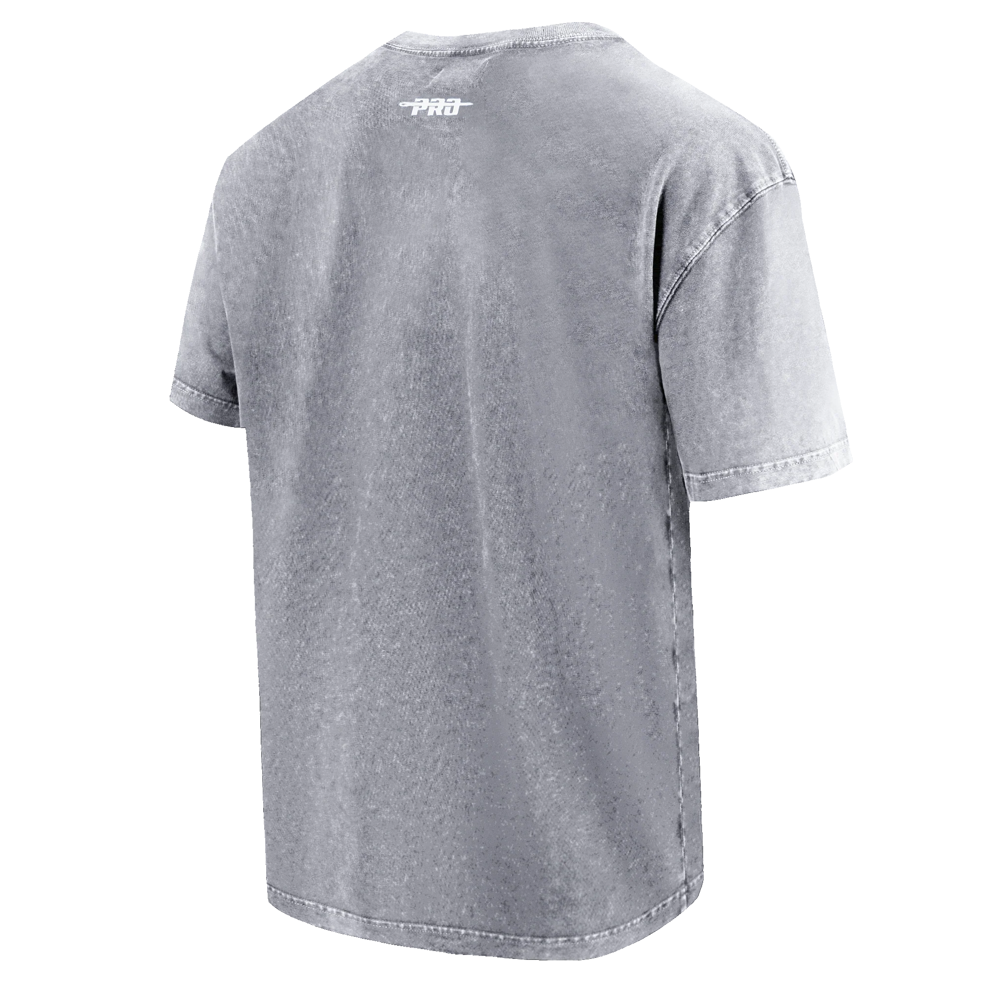 PRO STANDARD WASHED CLASSIC MEN'S CJ DROP SHOULDER ENZYME WASH TEE (WASHED GREY) - Image 4