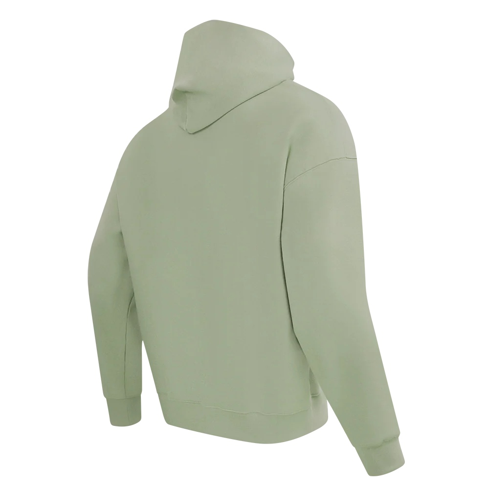 Pro Standard PRO STANDARD CLASSIC CHENILLE WHT LOGO MEN'S DROP SHOULDER FLC PO HOODIE (MOSS) - Image 4