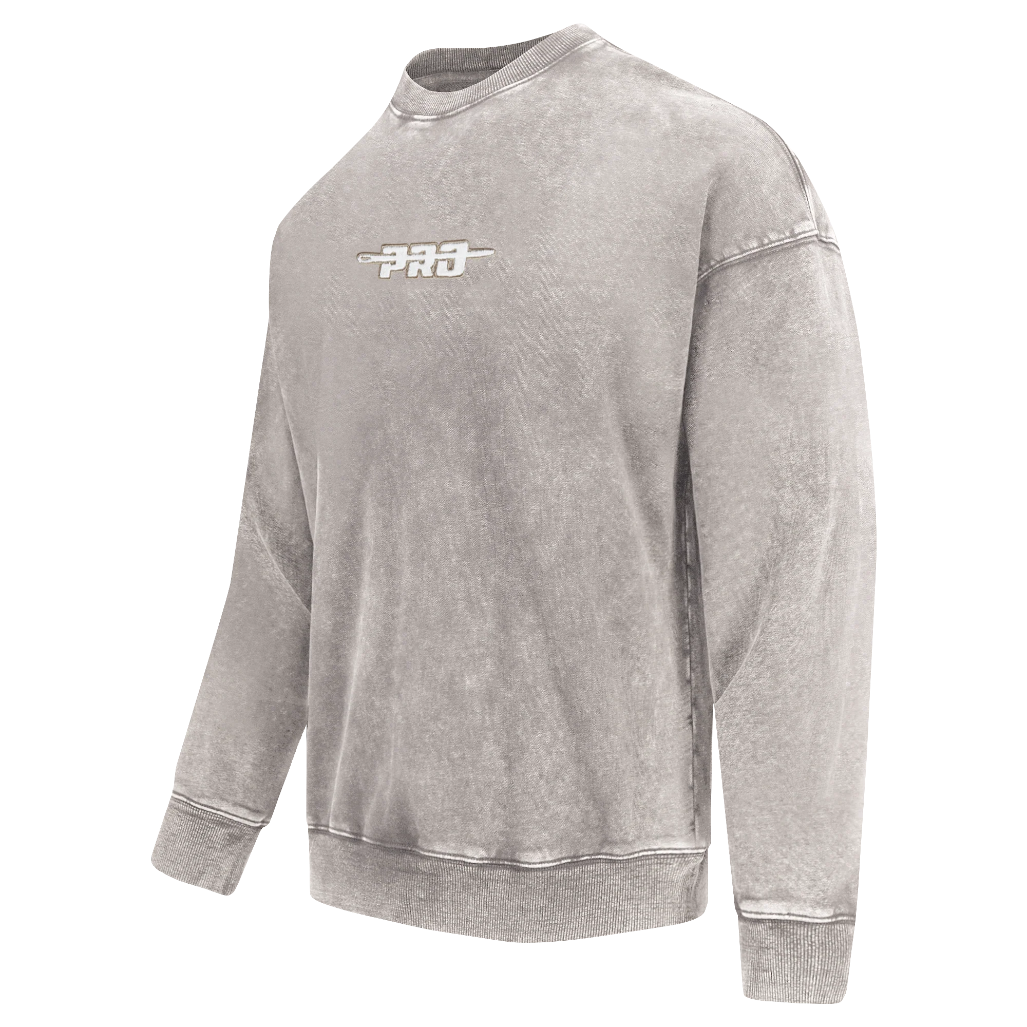 PRO STANDARD WASHED CLASSIC MEN'S ENZYME WASH DS FT CREWNECK (WASHED WARM SLATE) - Image 2