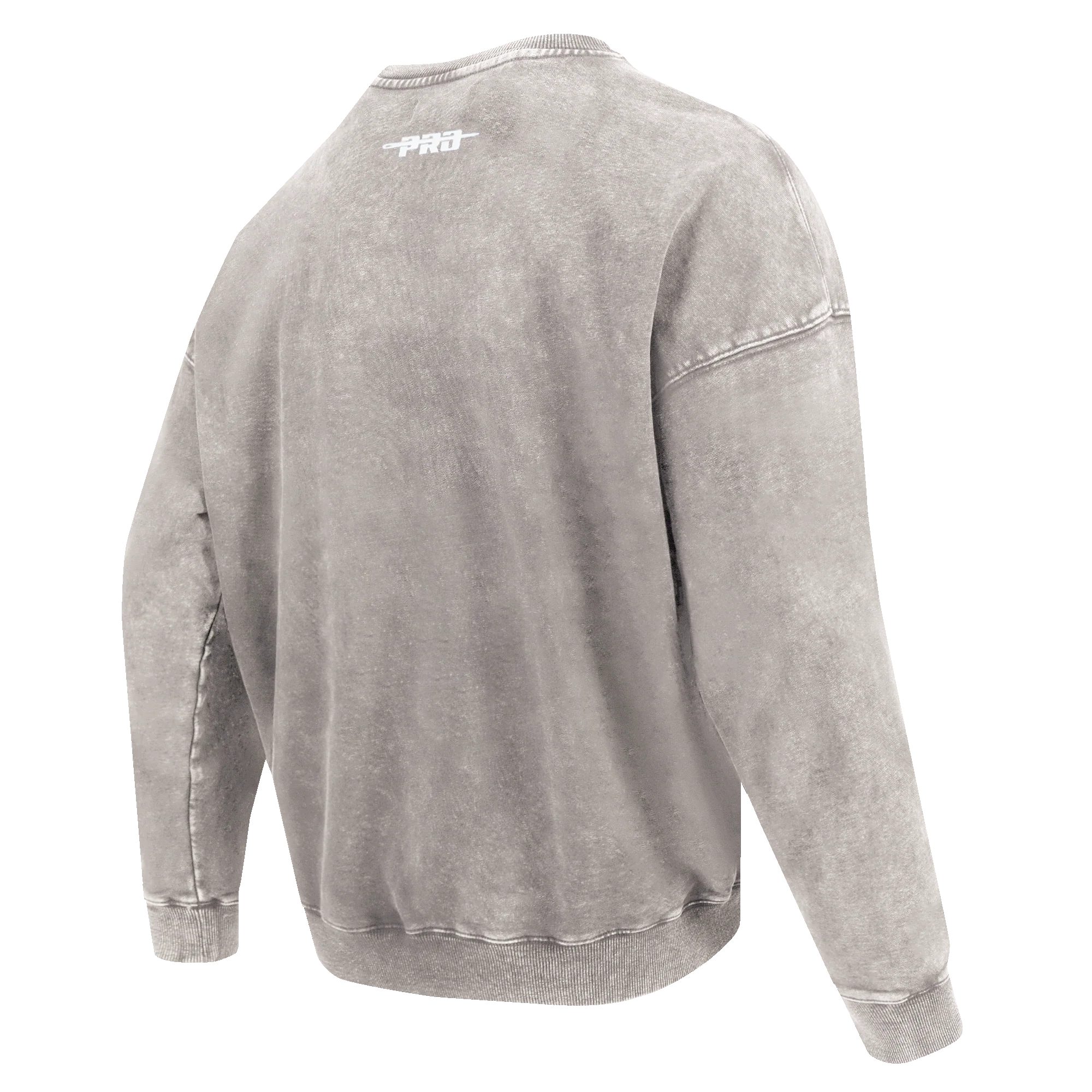 PRO STANDARD WASHED CLASSIC MEN'S ENZYME WASH DS FT CREWNECK (WASHED WARM SLATE) - Image 4