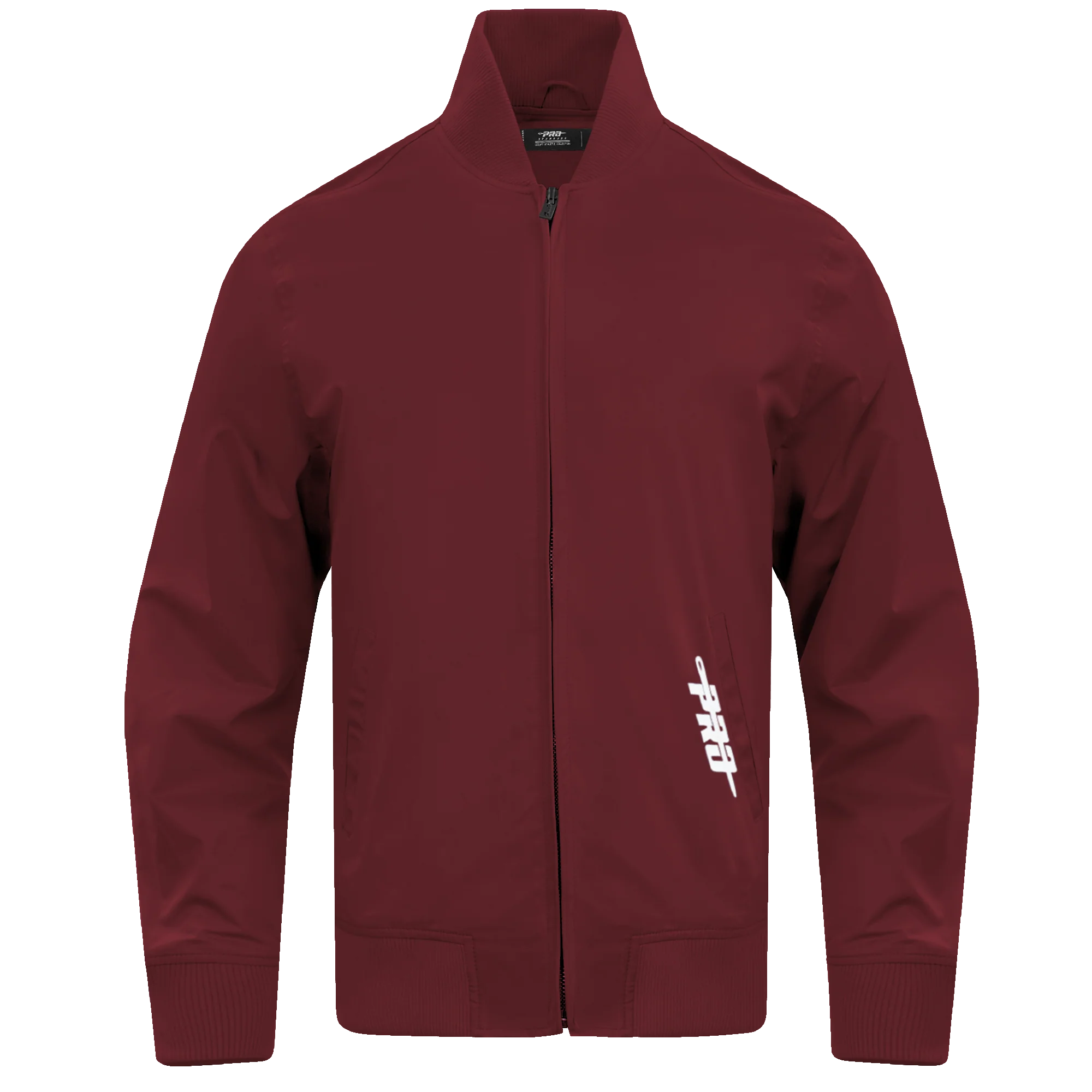 PRO STANDARD CLASSIC CHENILLE WHT LOGO MEN'S TWILL JACKET (WINE)