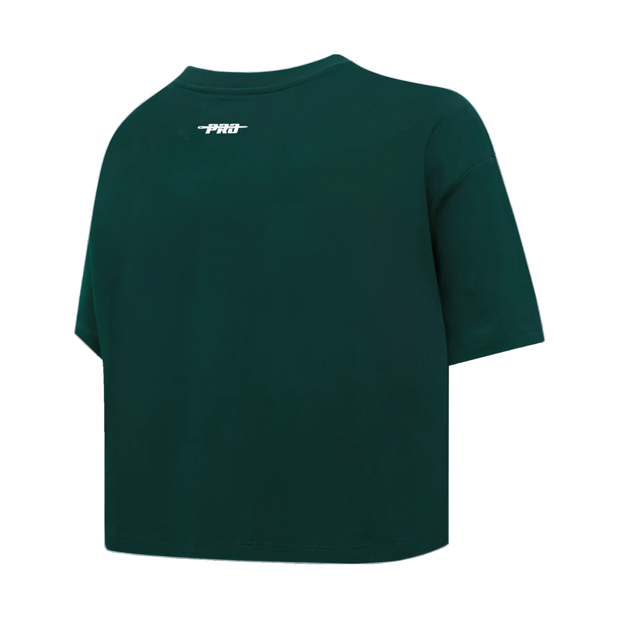 PRO STANDARD CLASSIC CHENILLE WHT LOGO WOMEN'S SJ BOXY TEE (FOREST GREEN) - Image 4