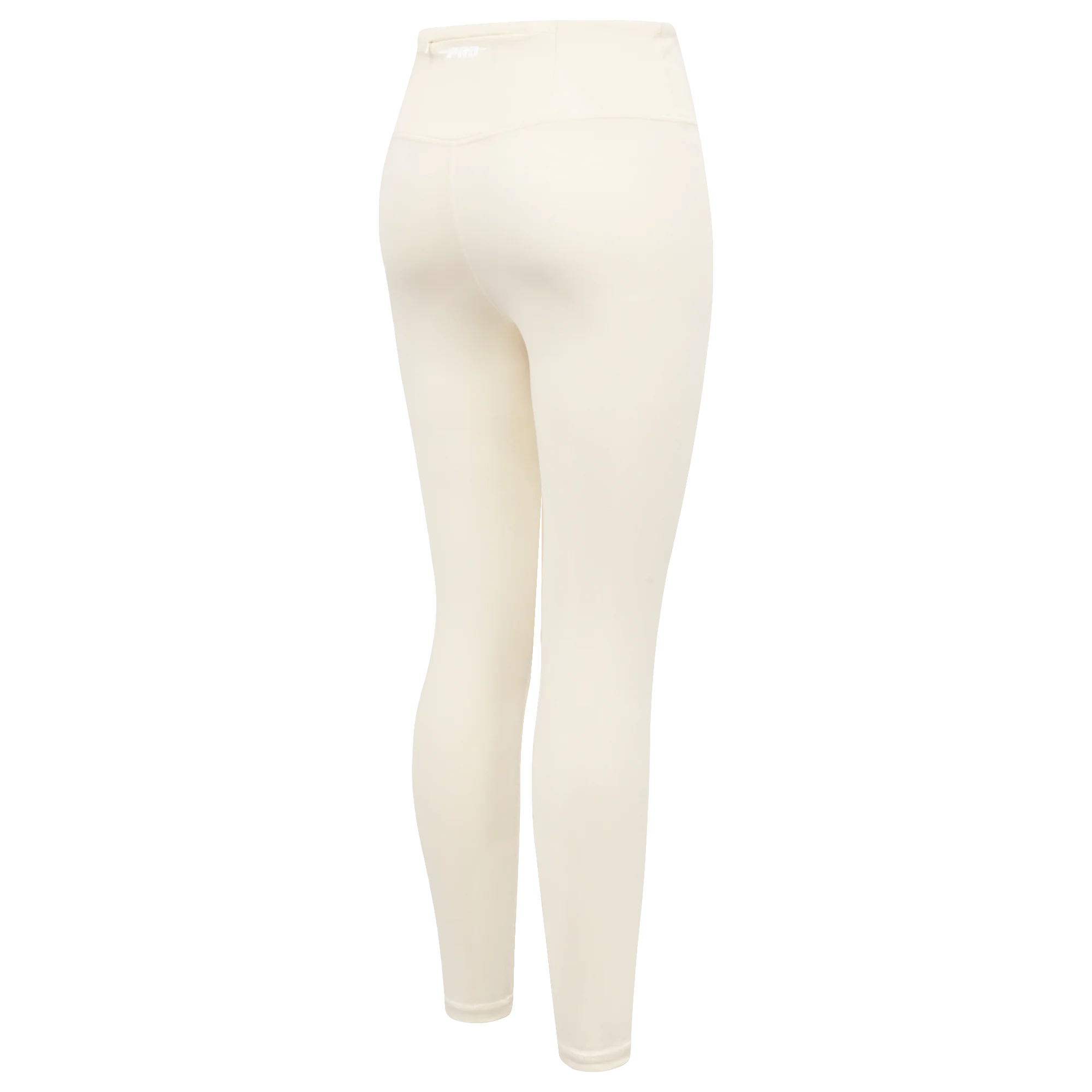 PRO STANDARD CLASSIC CHENILLE WHT LOGO WOMEN'S JERSEY LEGGING (EGGSHELL) - Image 3