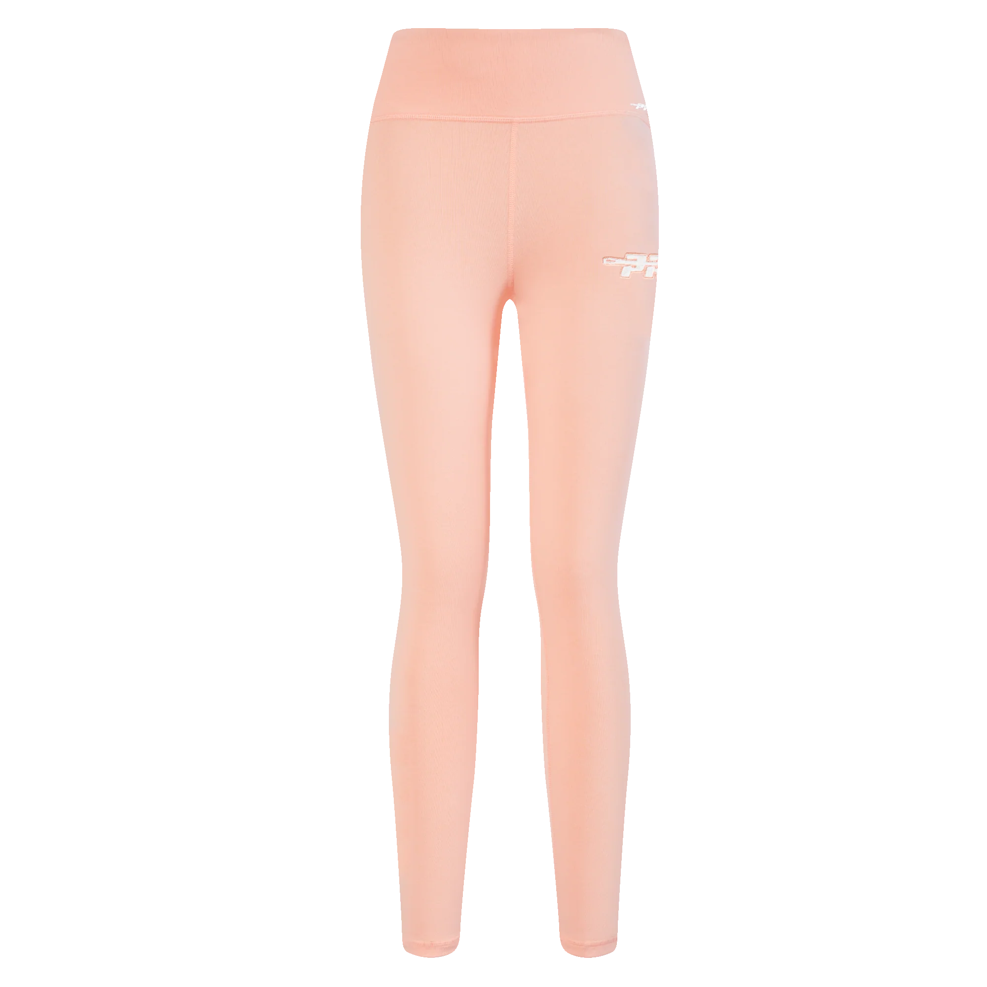 PRO STANDARD CLASSIC CHENILLE WHT LOGO WOMEN'S JERSEY LEGGING (GUAVA) - Image 2
