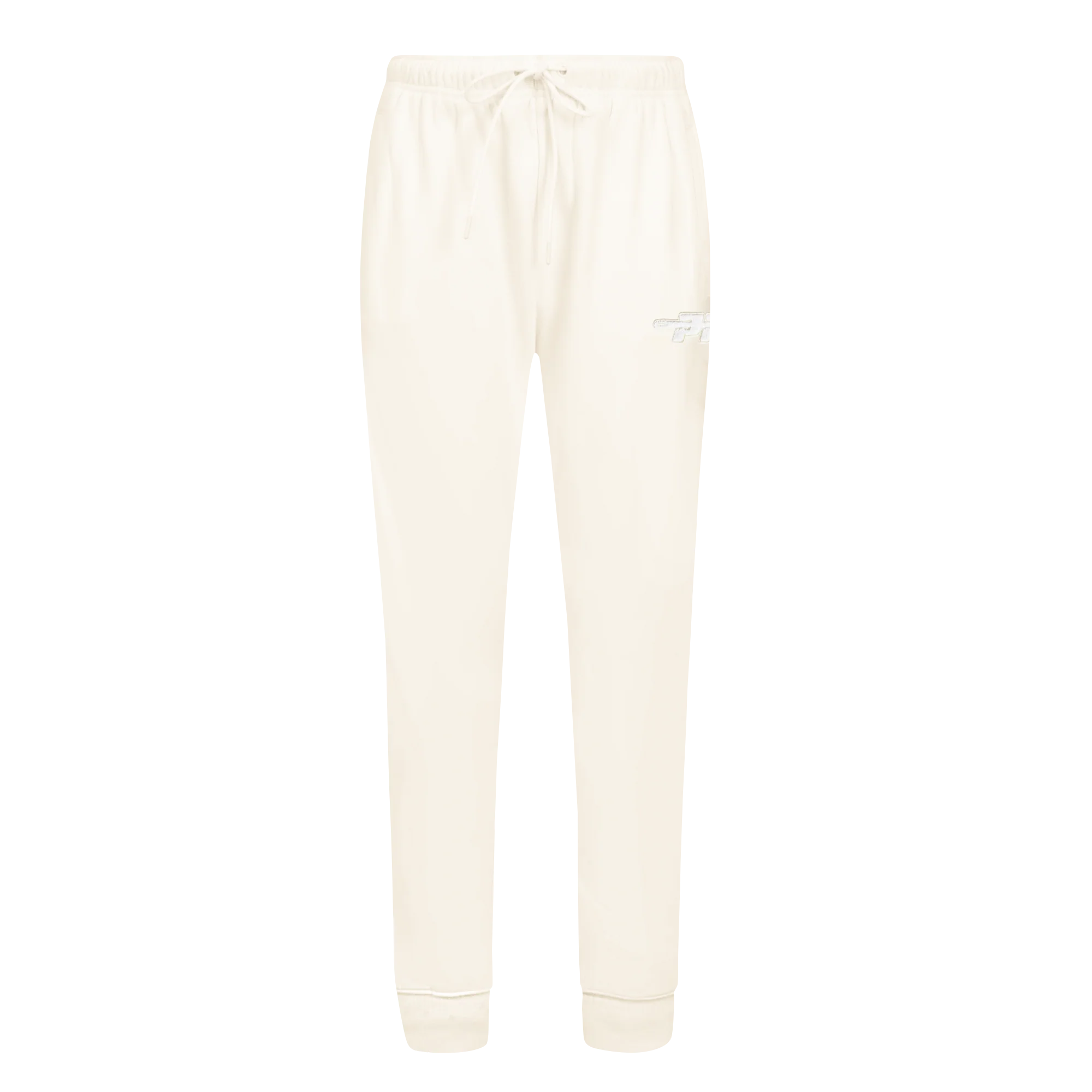 PRO STANDARD CLASSIC CHENILLE WHT LOGO WOMEN'S FLC SWEATPANT (EGGSHELL) - Image 2