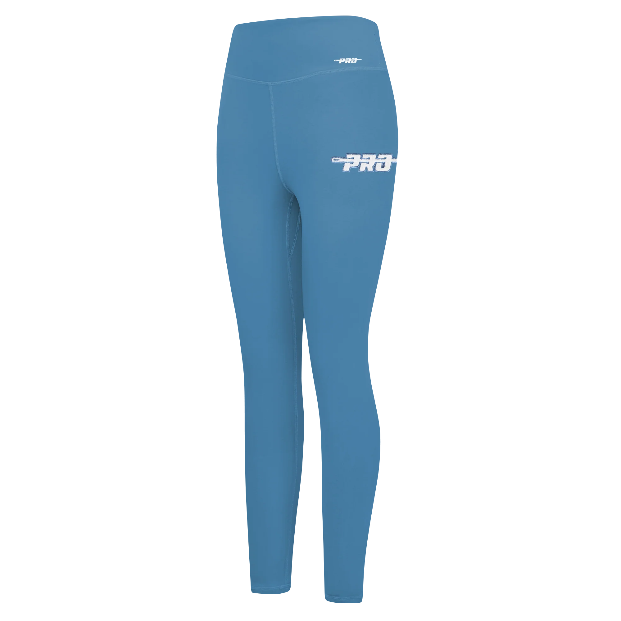 PRO STANDARD CLASSIC CHENILLE WHT LOGO WOMEN'S LEGGING FLC (STEEL BLUE)