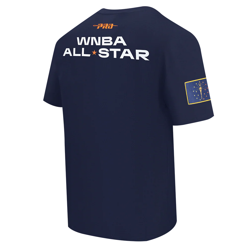 WNBA ALL STAR 2025 MEN'S CJ DROP SHOULDER TEE (MIDNIGHT NAVY) - Image 6