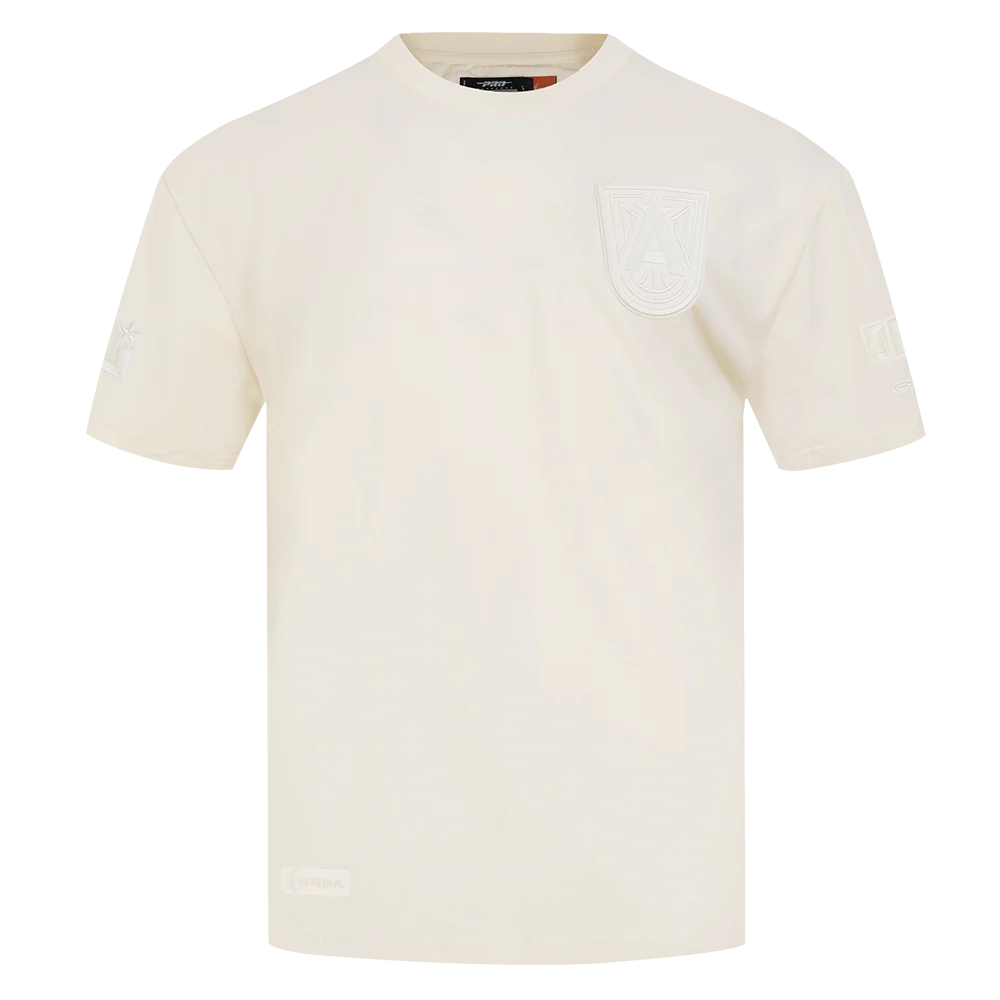 WNBA ATLANTA DREAM NEUTRAL MEN'S CJ DROP SHOULDER TEE (EGGSHELL)