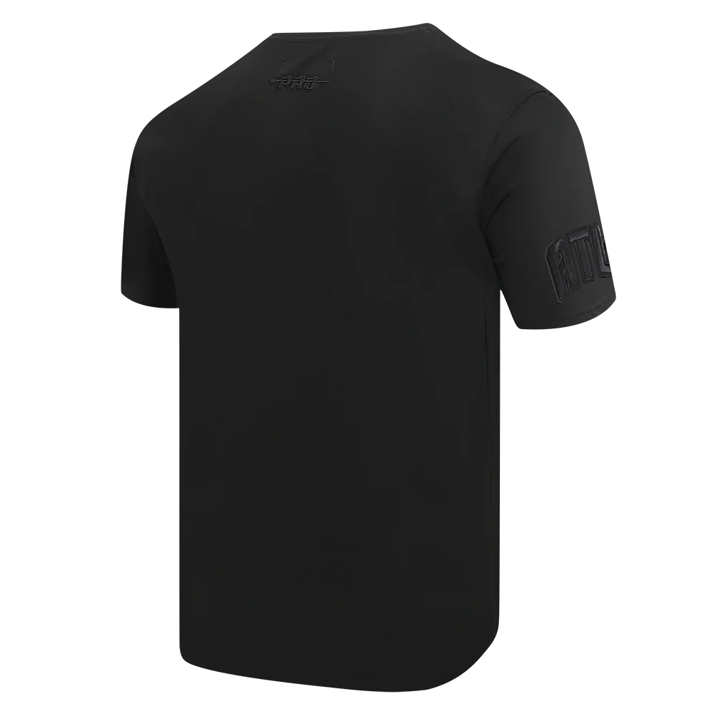 WNBA ATLANTA DREAM TRIPLE BLACK MEN'S SJ TEE (BLACK) - Image 4