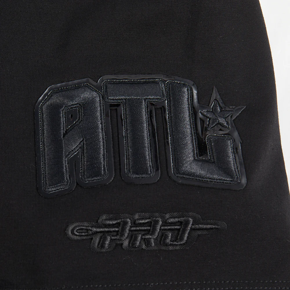 WNBA ATLANTA DREAM TRIPLE BLACK WOMEN'S SJ BOXY TEE (BLACK) - Image 9