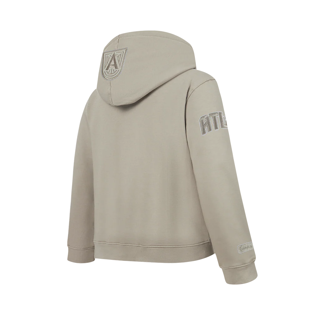 WNBA ATLANTA DREAM NEUTRAL BIG BOYS FLC PO HOODIE (TAUPE) - Image 4