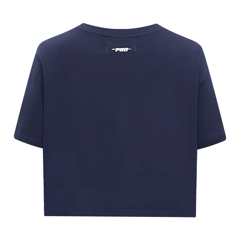 WNBA CONNECTICUT SUN RETRO CLASSICS WOMEN'S SINGLE JERSEY BOXY TEE (MIDNIGHT NAVY) - Image 4