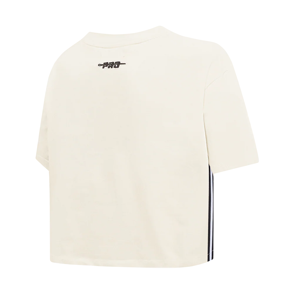 WNBA CHICAGO SKY RETRO CLASSICS WOMEN'S SINGLE JERSEY BOXY TEE (EGGSHELL) - Image 4