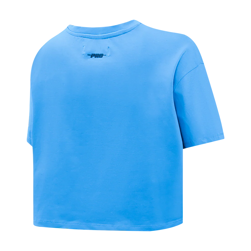 WNBA CHICAGO SKY RETRO CLASSICS WOMEN'S SINGLE JERSEY BOXY TEE (UNIVERSITY BLUE) - Image 4