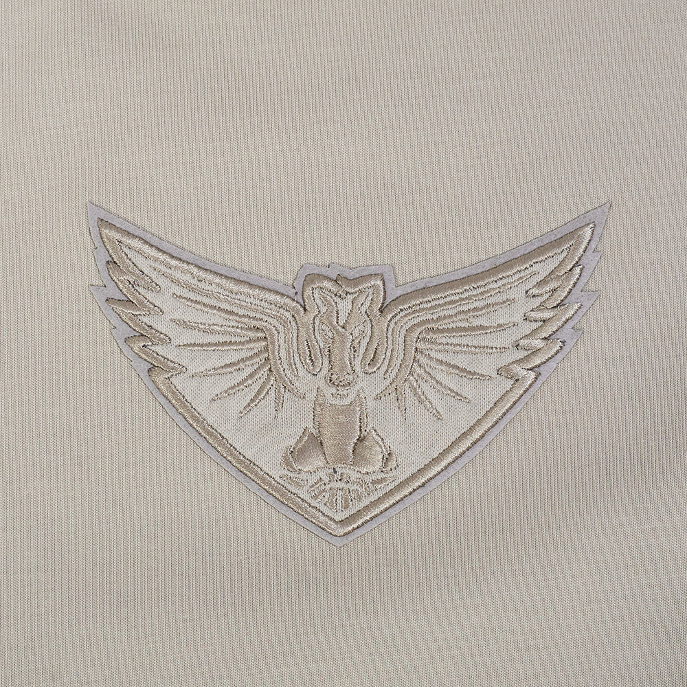 WNBA DALLAS WINGS NEUTRAL MEN'S CJ DROP SHOULDER TEE (TAUPE) - Image 7